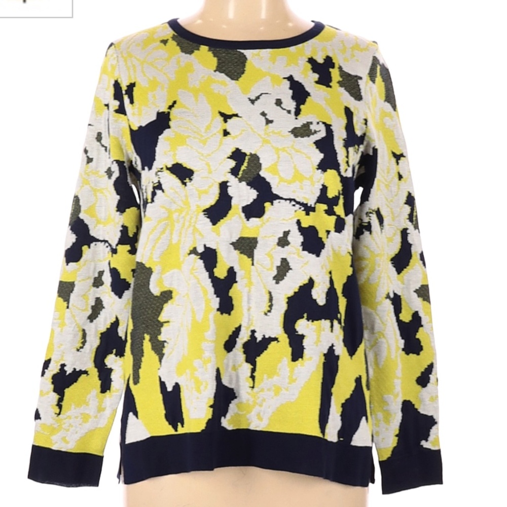 Cable & Guage Pullover Sweater - M